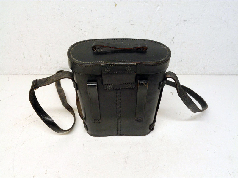 funda prismatico militar piel negro 23x20x9 5u